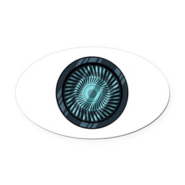 CafePress Turbine Tools Aviation Airplane Me Euro Oval Car Bumper Magnet