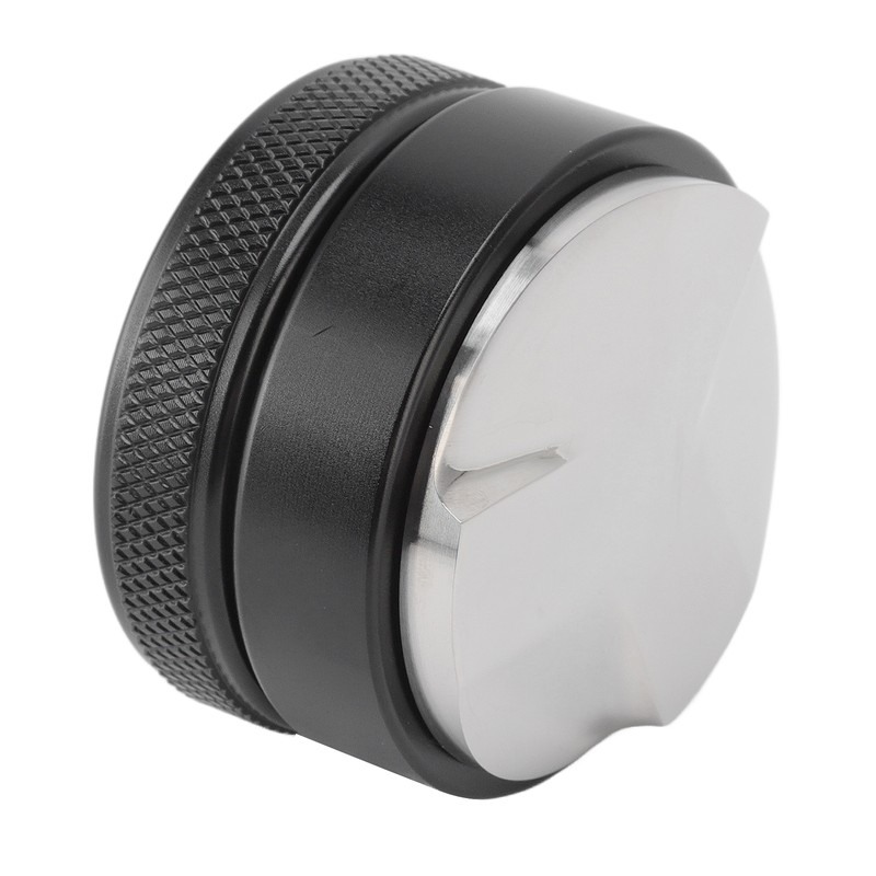 Coffee Distributor Adjustable Depth Tamper Press Hammer Distribution Tool for