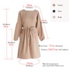 Nanxson Cotton linen apron women long sleeve apron cooking apron