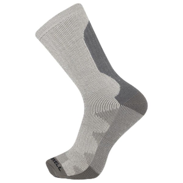Merrell Thermo Moab Crew Socks 1 Pair, Charcoal, Men's 9-12