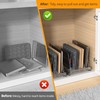 Pull Out Cabinet Organizer for Cutting Board, Cookie Sheet, Baking