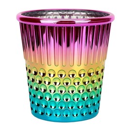 Hemline Rainbow Thimble CraftContainer, 12-x-12-Inch