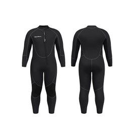 Seaskin Plus Size Full Wetsuit for Mens 3mm