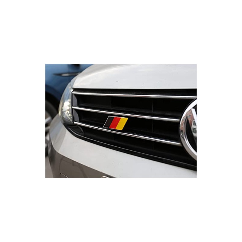 Set of 3D Emblem Grille Badge, Compatible with Car Front