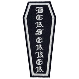 Music Band BLS Berserker Patch - 3.5 x 7.5 Inch Iron on Sew on P981