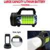 HAASHADA LED Searchlights Handheld Lantern, 13000LM 2 Modes USB Rechargeable