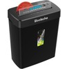 Woolsche Paper Shredder - 8-Sheet Cross Cut with 3.43-Gallon Basket