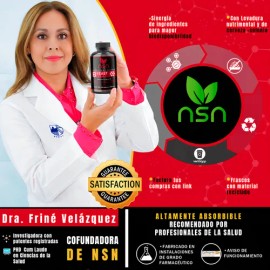 B Yeast Ultra Complejo B Con Selenio B1 B2 B3 B5 B6 B12 Vitamia C Levadura Biotina 200 Capsulas 100 Dias NSN Natural Smart Nutrition Sin Sabor        