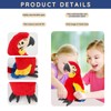 Quahzify Parrot Plush Toy, 30 cm Bird Parrot Stuffed Toy,