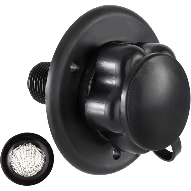 Greluma 1 x RV water inlet with check valve, caravan