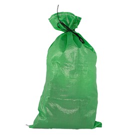 SGT KNOTS Heavy Duty Empty Sand Bags, Polypropylene, Lightweight, Reusable Sandbags for Flooding, Construction, Flood Water Barrier, Store Bags & Outdoor Use (14x26 inch - 25 Pack, Green)