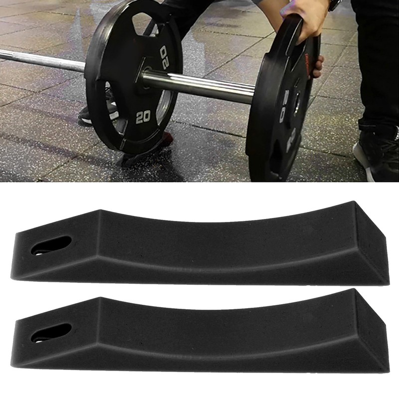 Barbell Load Unload Plates Silicone Cushion Barbell AntiSlip Wedge for