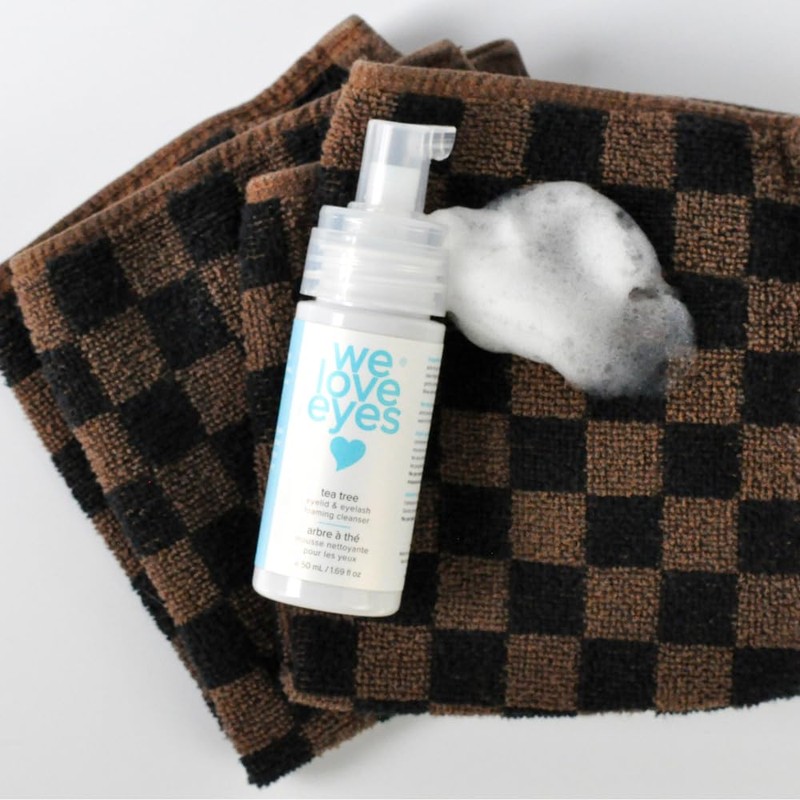 We Love Eyes: Tea Tree Eyelid Foaming Cleanser - Vegan.