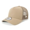 Newera 9FORTY A-Frame Trucker NER32C9675 ONSPOTZ Mesh Cap, Camel, Free