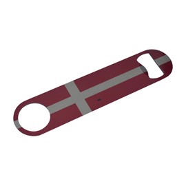 Denmark Flag Speed Bottle Opener Heavy Duty Gift Danish Danes