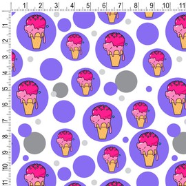 GRAPHICS & MORE Cute Meowlting Melting Cat Ice Cream Cone Gift Wrap Wrapping Paper Roll