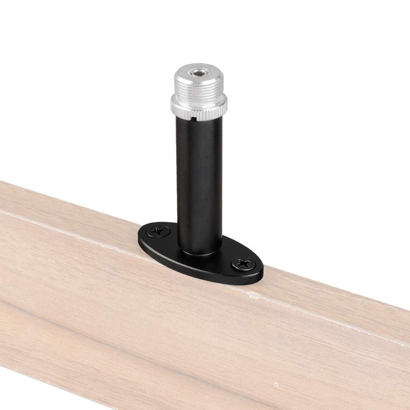 CAMVATE Wall Mount Bracket With 5/8"-27 Male Screw for Mic