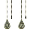 SHIFANQI 2 Pack Ceiling Fan Pull Chain, Bulb and Fan