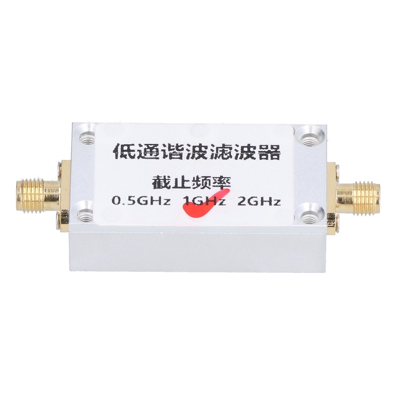 Harmonic Filter ADF4351 SMA Interface 1GHZ Cutoff Frequency CNC Aluminum