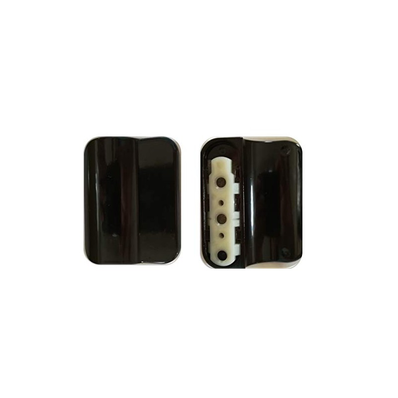 Balcony Door Handle Aluminium White or Black + Roto Eurofalz