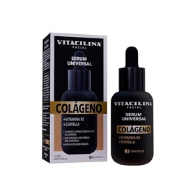 Serum Universal Colágeno 30 mL – Suero Facial con Vitamina B5 y Centella | Serum Hidratante Facial Día y Noche para rutina de Skin Care