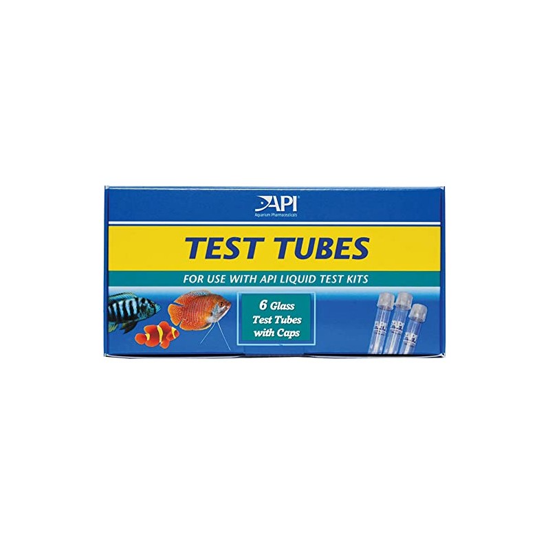 API Replacement Test Tubes for Aquarium Test Kits 6 Pack