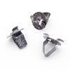 VVO Fasteners Metal Interior Pillar Trim Clip, Black (Pack of