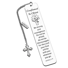 Confirmation Gifts for Teen Girls Boys Confirmation Gifts for Teenage Boys Girls Catholic Confirmation Bookmark First Communion Gifts for Girls Boys Baptism Christian Religious Easter Basket Stuffers