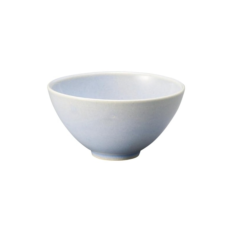 Marui Pottery MR-3-4517 Shigaraki Ware Hechimon Rice Bowl, Diameter Approximately