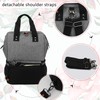 (Breast Pump Backpack, Gray) - Luxja Breast Pump Bag with