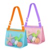 Shell Bags for Beach, Seashell Collecting Bag with Adjustable Shoulder