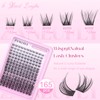 Lash Clusters Wispy Eyelash Clusters Natural C-Curly DIY Lash Extension