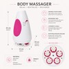 Handheld Body Massager for Everyday Relaxation – Rotating Vibration Device