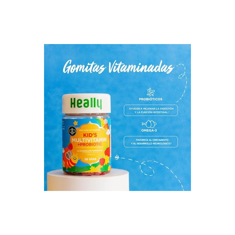 Multivitamnico para Nios, Gomitas, Para un Mejor Desarrollo, Sabor Naranja