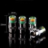 ANCLLO 4Pcs Car Tire Pressure Monitor Valve Stem Caps Sensor