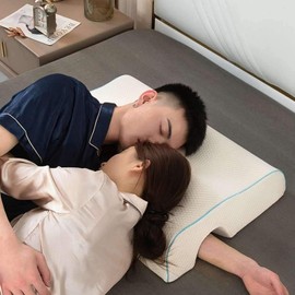 Almohada Cuddle para Parejas con Espuma Memory Foam de Recuperación Lenta – Soporte de Cabeza y Brazo