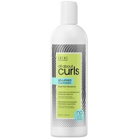 All About Curls Lo Lather Cleanser Free from SLS SLES Sulfates Silicones and Parabens Color-Safe, 15-Ounce