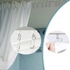 80 Pieces Curtain Hooks Gliders Curtain Gliders Shower Curtain Hooks