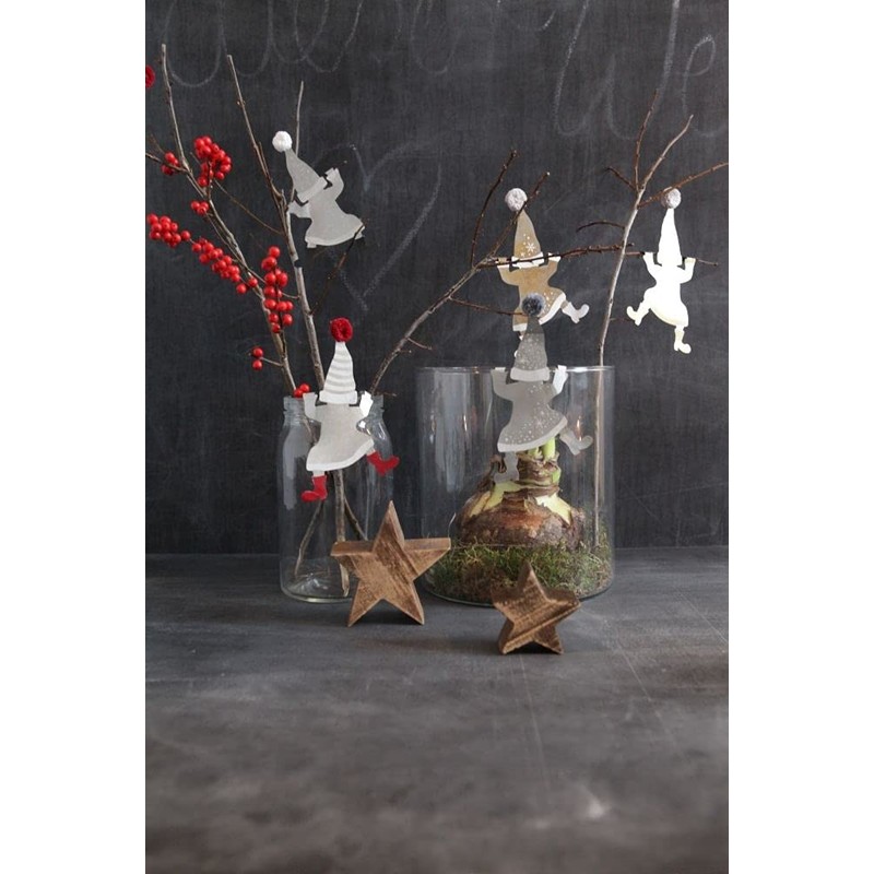 Good old Friends Climbing gnome, rust gold