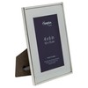 Hampton Frames MAYFAIR Silver Plate Photo Picture Frame - Bevel