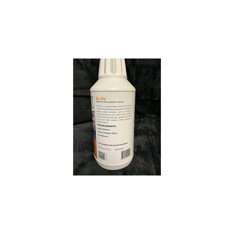 CUI Solutions Nu Glo Stainless Steel Cleaner and Polish RTU,