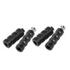 2 Pair Motorcycle Brake Foot Peg CNC Process Plating Precise