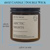Arctic Wicks Handcrafted Candles | Non Toxic Coconut Beeswax Candles
