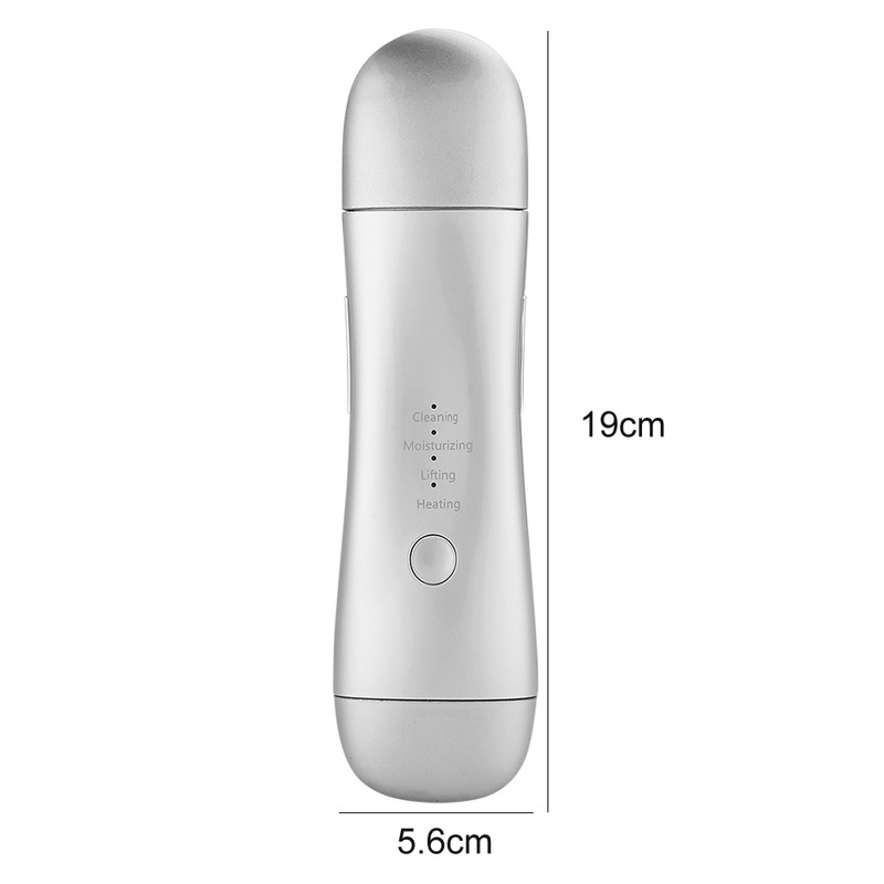 Ultrasonic Skin Scrubber Blackhead Removal Exfoliating Face Massage Pore Cleaner