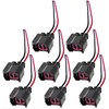 Walquicks Pack of 8 EV6 EV14 Injector Connector, Fuel Injector