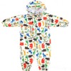 Toddler Rain Suit Baby Rain Suit with Hood Waterproof Coverall