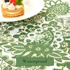 Yinhua Green Table Cloth Rectangle Table 60 X 84 Inch,