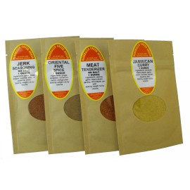 Marshalls Creek Spices Sample Pack- Island Style Blends- Flavors of Another Land