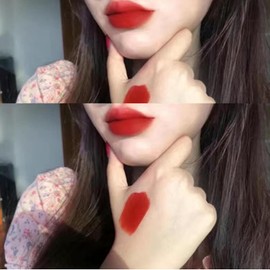 Lápiz Labial Líquido de Larga Duración, 4 G, Color de Alto Pigmento, Tinte Labial Mate, Hidratante, Alta Reproducción Cromática, Adecuado para (#601 Oolong Tangerine (nuevo