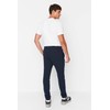 TRENDYOL Men's Medium Waistband Slim Jogging Bottoms Sweatpants, navy blue